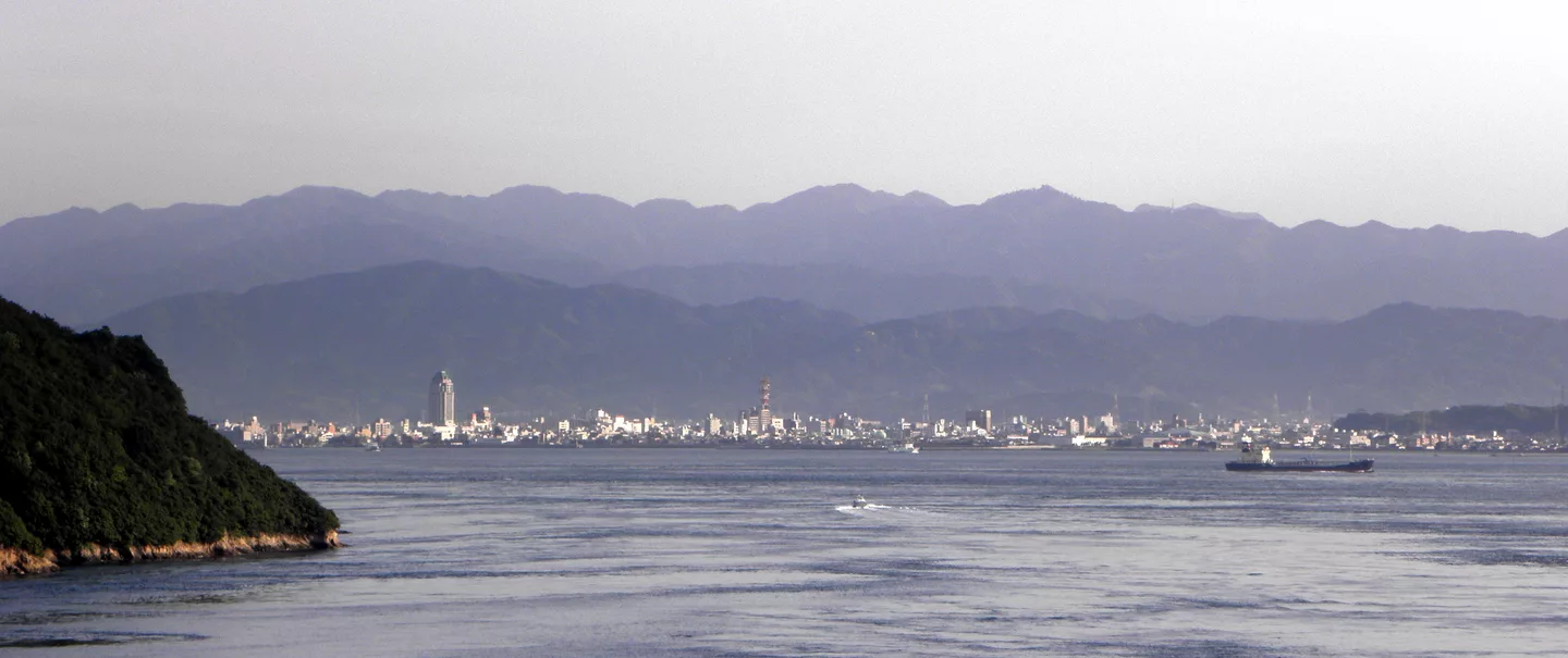 Imabari City from Oshima.JPG