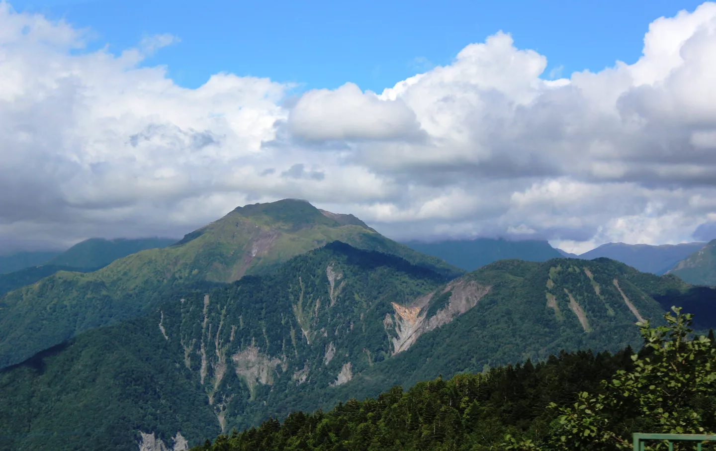 Mount Yake and Mount Akandana from Norikura Skyline.jpg