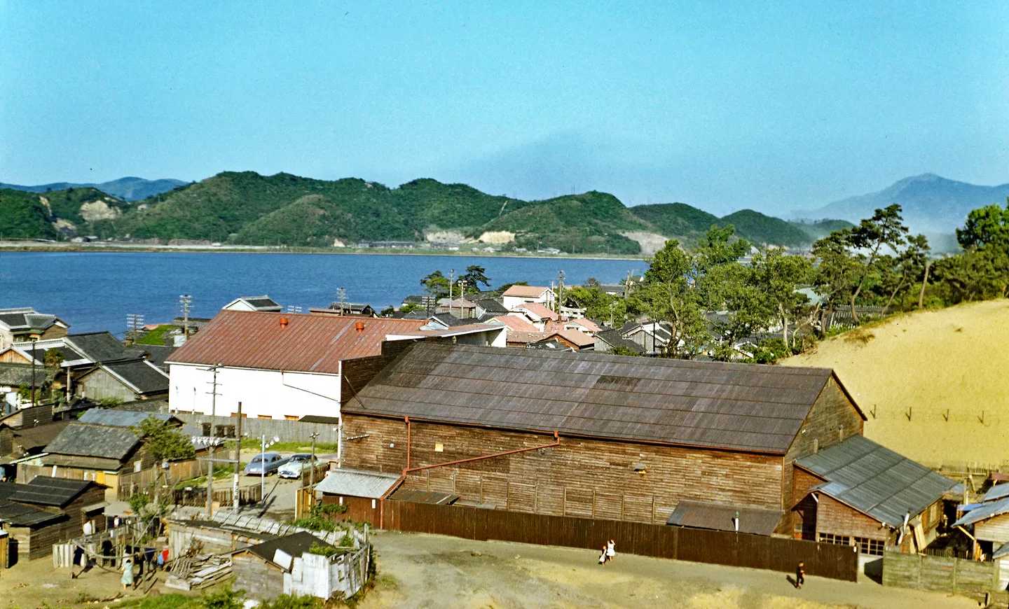 Ashiya-machi, Onga-gun, Fukuoka Prefecture - 1955.jpg