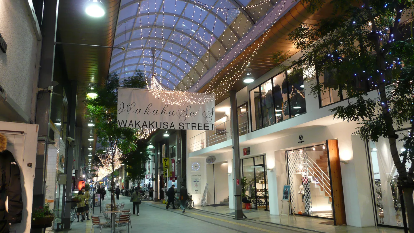 Wakakusa Street Miyazaki Japan