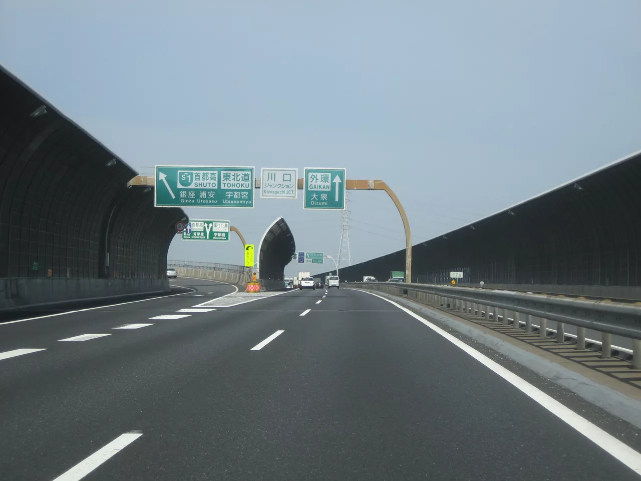Kawaguchi junction from Misato side 001.JPG