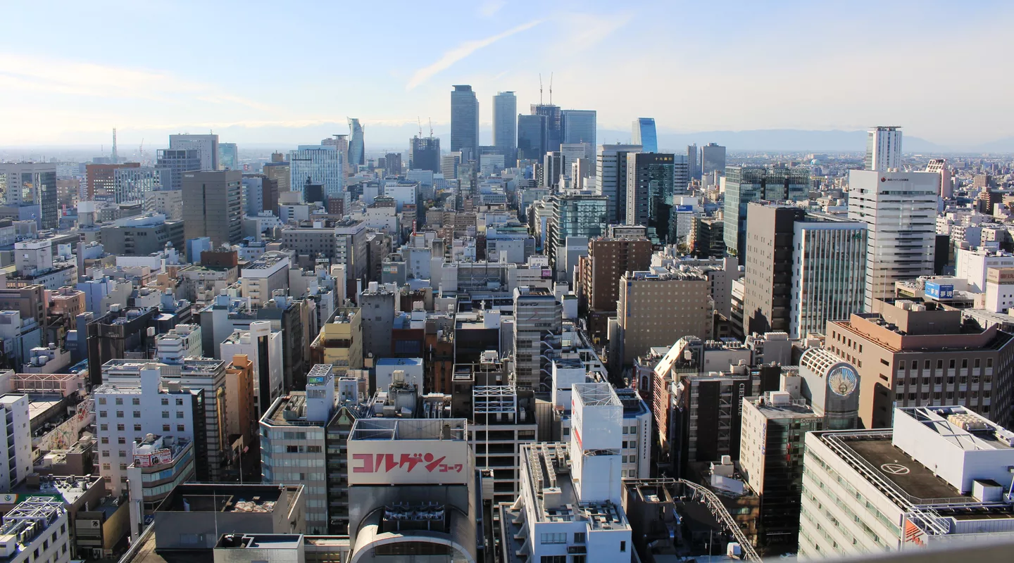 View from Nagoya TV Tower (west 2015-11-19)