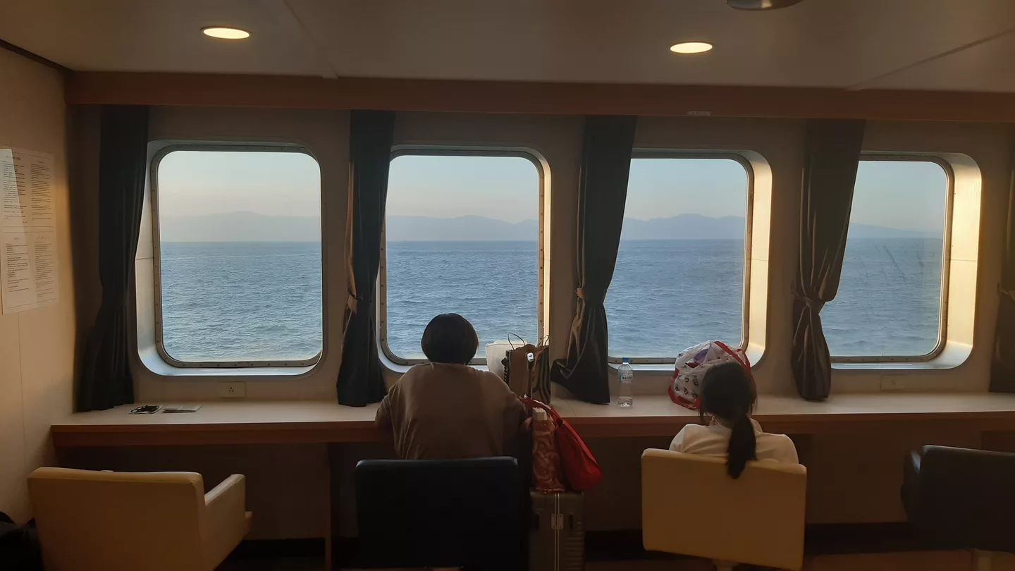 Oct2025. Onboard a ferry from Wakayama to Tokushima, Japan 03
