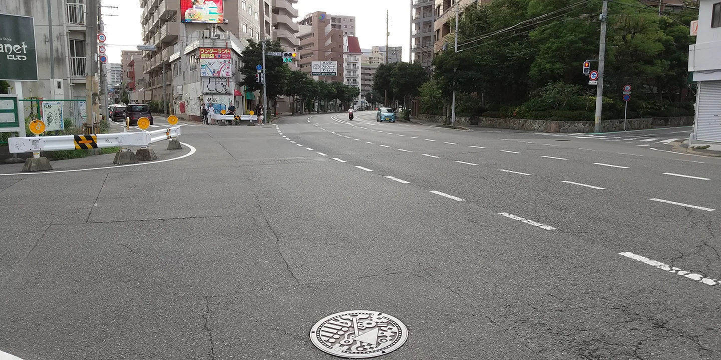 Jōnan Avenue west of Jōsei-2-chōme Intersection Jōsei Sawara-ku Fukuoka City 20220812.jpg