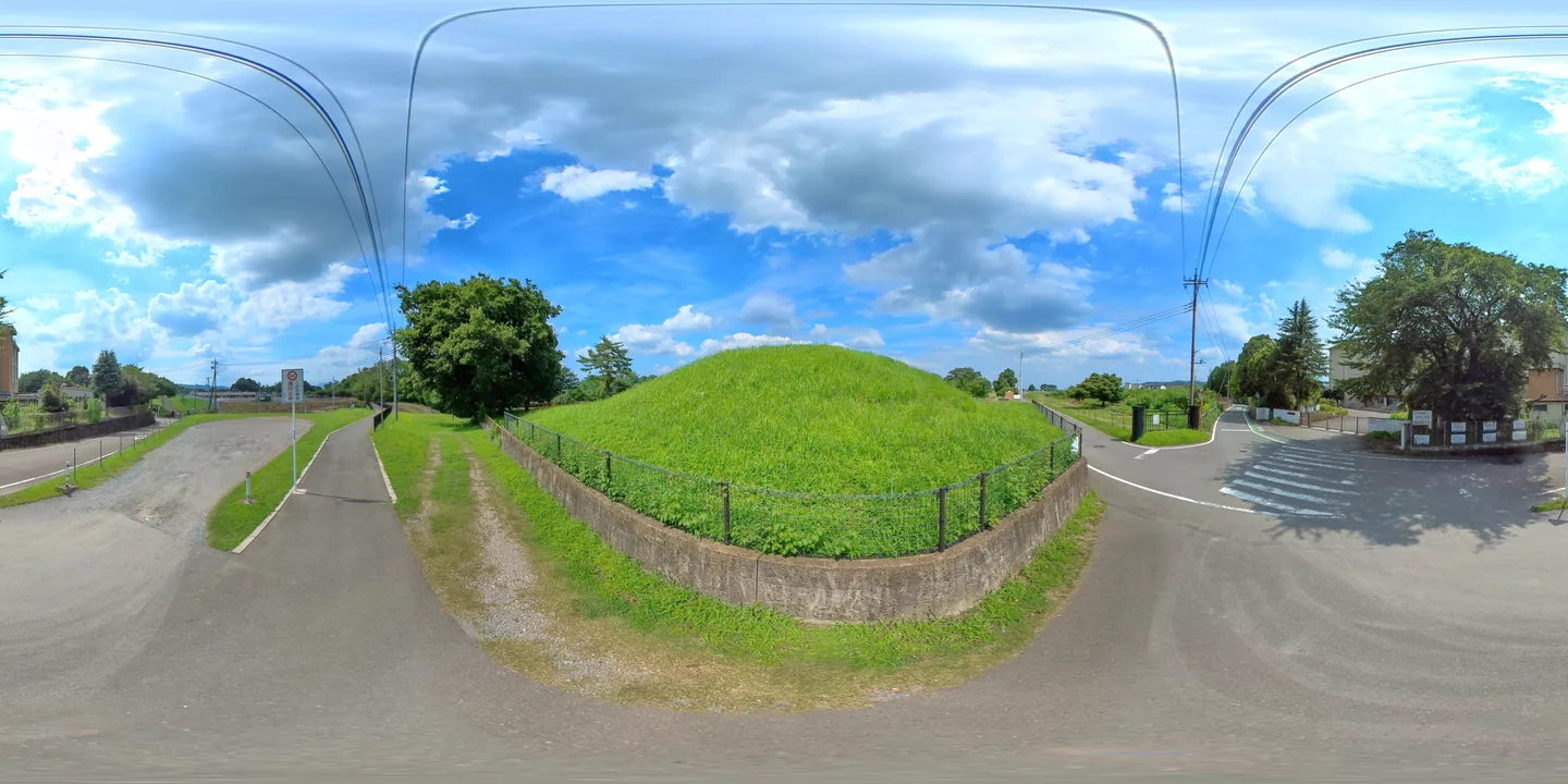 Kenzakinagatoronishi Kofun, Funkyu South 360-degree.jpg