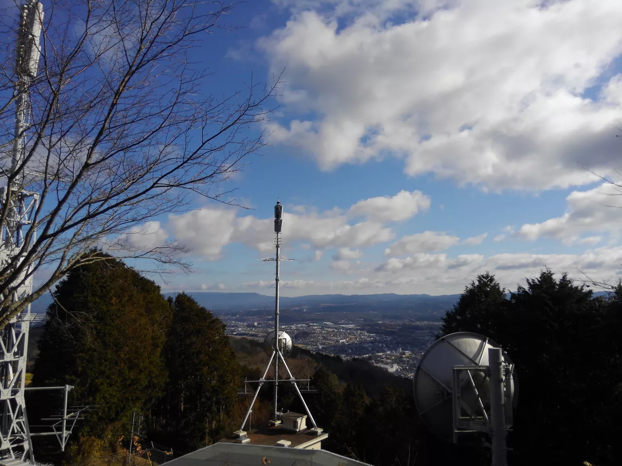 View to Nabari city from the mountain top of Chausuyama.jpg